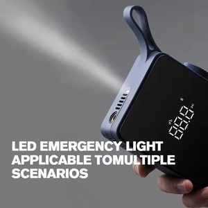 Bomba de aire eléctrica para coche <span class=keywords><strong>HOTO</strong></span>, compresor de aire para coche, Mini inteligente, Digital, portátil, inalámbrico, detección de bomba de aire para neumáticos, coche, bicicleta, motocicleta - Product Image 5