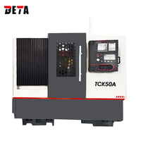 TCK50AY Chine 4 axes Live Tooling Slant Bed CNC Lathe Y Axis pour métal