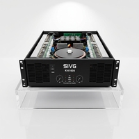 Amplificateur de puissance professionnel classe H 3U 2 canaux 1600 W par canal, amplificateur stéréo pour caissons de basses, équipement audio