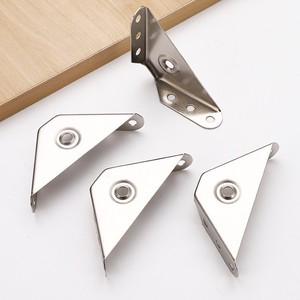 Corner <b>Bracket</b> Cold Rolled Steel 90 Degree L Shape Shelf Support Wardrobe Hardware Accessory - Product Image 3