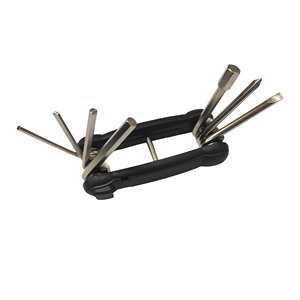 Kit attrezzi per la riparazione di biciclette multifunzione 9-in-1 cacciavite a chiave esagonale e leve per pneumatici in plastica smontano accessori per <span class=keywords><strong>bici</strong></span> - Product Image 2