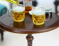 1PCS 1/6 1/12 Maison de Poupée Simulation Miniature Mini bière modèle Décor