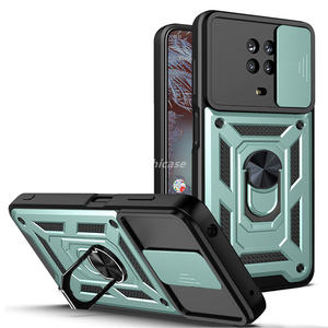 Funda de teléfono móvil con soporte de ventana de empuje, cubierta magnética de montaje para coche <span class=keywords><strong>Nokia</strong></span> G10 G20 - Product Image 5