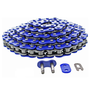 Piezas y accesorios de motocicleta <span class=keywords><strong>520</strong></span> <span class=keywords><strong>cadena</strong></span> de transmisión azul de motocicleta para <span class=keywords><strong>Yamaha</strong></span> YFS200 Blaster - Product Image 2