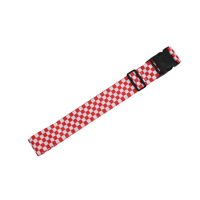 Sangle de bagage en polyester à transfert thermique pour agences de voyage, sangle de fixation pour valise à roulettes, sangle de bagage, sangle de fixation pour bagages