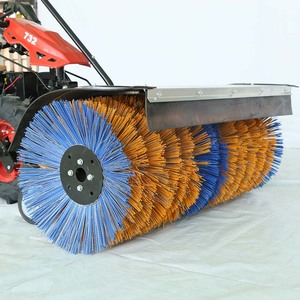 Diskon sikat daya bensin 6,5hp multifungsi peralatan pembersih salju dan jalan penyapu salju - Product Image 6