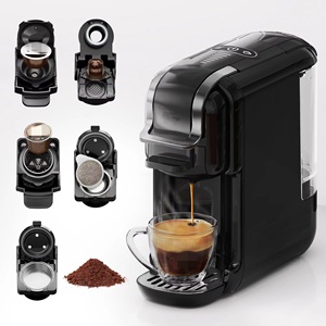 Machine à café <span class=keywords><strong>multi</strong></span>-capsules, expresso chaud/froid, cafetière 5-en-1 compatible avec les capsules K Cup, les capsules Nes Original/DG et le café moulu - Product Image 1
