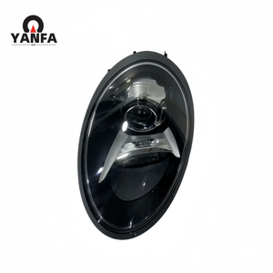 Para <span class=keywords><strong>Porsche</strong></span> 911 montaje de faros TurboS y <span class=keywords><strong>GT3</strong></span> iluminación <span class=keywords><strong>991</strong></span> Módulo de lente Hernia fondo negro gris 8000K Temperatura de Color - Product Image 1