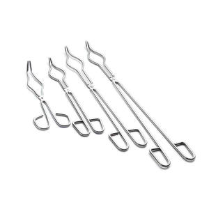 Pince à cratère en céramique et acier inoxydable résistante aux hautes températures pour four industriel, pour la manipulation de l'or fondu - Product Image 5