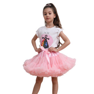 Falda Tutú de Niña al por Mayor Falda de Ballet Enagua de Princesa Tutú Esponjoso para Fiesta Infantil Falda Personalizada Tutú para Fiesta de Cumpleaños de Niña - Product Image 1