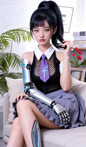 Nouveau style 2025 : Robot social humanoïde réaliste pour l'explication en musée et la promotion du patrimoine culturel - Product Image 5