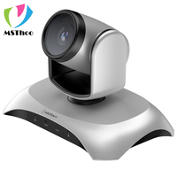 Caméra professionnelle MSThoo PTZ optique 3x caméra 1080p 30fps USB 2.0 caméra de conférence pour église/réunion/éducatif