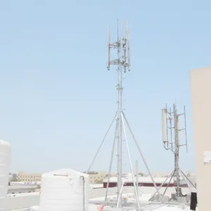 Comunicazione Mobile Del Telefono Delle Cellule di Gsm di Alta Telecomunicazioni Monopolo Acciaio Torre