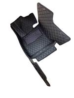 Tapis de sol de voiture en cuir 5D personnalisé en usine en Chine, imperméable, antidérapant, tapis de sol de luxe, ensemble complet