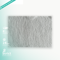 Tissu géotextile non tissé en PET à filament de 600 g/m², résistance à la perforation CBR > 4,5 kN, perméabilité > 0,03 cm/s pour la séparation des sous-sols ferroviaires