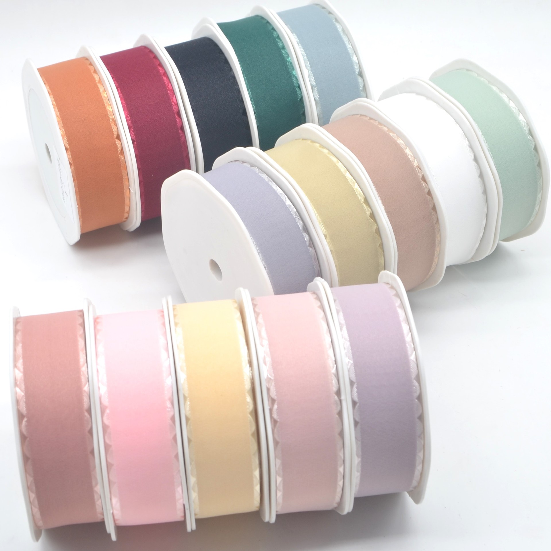 New Polyester Yarn Organza Ribbon Fashion Flowers Gift Box Packaging Belt Clothing Home Textile Decoration Bow