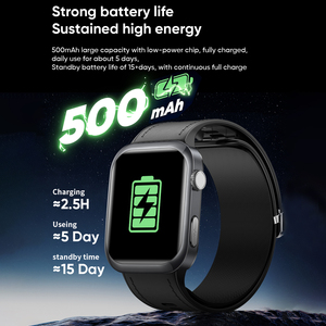 <span class=keywords><strong>Reloj</strong></span> <span class=keywords><strong>Inteligente</strong></span> SENBONO MT115 para <span class=keywords><strong>Hombre</strong></span>, Resistente al Polvo IP67, con Bomba de Aire, Monitoreo, Llamadas Inalámbricas, Monitor de Salud - Product Image 2