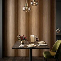 Panneaux muraux WPC modernes de haute qualité, imperméables, insonorisants, résistants au feu, panneaux acoustiques pour usage extérieur, maison, villa, musique