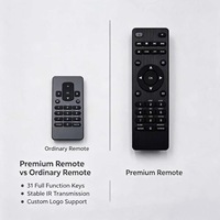 Télécommande IR 31 touches OEM ODM JCXK pour décodeur, boîtier personnalisé pour fabricant de boîtiers IPTV