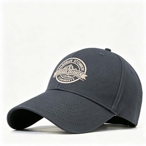 Gorra de Béisbol Deportiva de Algodón con Visera Curva de 6 Paneles, Ajustable, Unisex, con Logotipo Personalizado Impreso, Venta al Por Mayor - Product Image 3