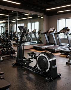 Commercial Electric <strong>Cardio</strong> 16 Resistance Levels Hyper-quiet Drive Upgraded 15.5IN Stride Magnetic Elliptical Machine Home Use - Product Image 5