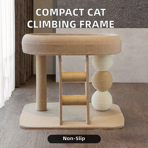 छोटे अंतरिक्ष कुत्ते घोंसला प्लेट हड़पने के बाद बिल्ली के पेड़ क्लासिक आधुनिक एंटी-स्लिप एकीकृत कूद मंच 5 किलोग्राम 47 सेमी कार्टन - Product Image 3