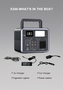 Laptop Phone Charging Portable Power Supply Station 288wh 300W <b>Mini</b> Generator II Pure Sine Wave Provides Clean Pow - Product Image 1