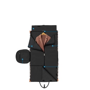 Muestra gratuita de la bolsa de ropa personalizada Mergeboon, bolsas de viaje grandes tipo duffel para mujer, maleta colgante para trajes, bolsas para ropa RPET - Product Image 2