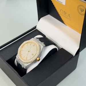 Fabulous 42mm Moissanite Watch Pass diamond Tester Moissanite Watch with Boxes for Men's Business and Leisure Watch - Product Image 2