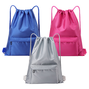 OEM Oxford bolsa impermeable bolsillo con cremallera deportes mochila cordón mochila para <span class=keywords><strong>maleta</strong></span> al aire libre elástico Hombre Oxford - Product Image 6