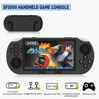 Console de jeu portable SF3000, écran de 4,5 pouces, prise en charge OTG, manette de jeu, vidéo, musique, lecteur de jeux portable, cadeau de Noël pour enfant