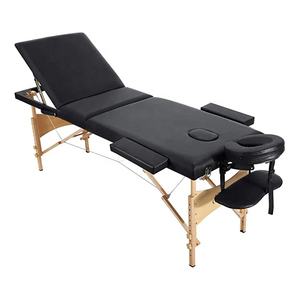 Tattoo Equipement Aangepaste Lederen Traagschuim Opvouwbare Tattoo Bed Voor Schoonheidssalon - Product Image 1