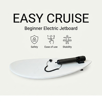 Planche de surf électrique (Jetboard) et planche à pagaie (SUP) unisexe, couleur personnalisable, blanche, stable, avec moteur détachable Dark Torpedo Thruster, en promotion