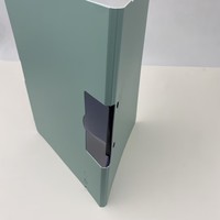Carpeta de Archivo con Clip Metálico Resistente, Color Macaron, Organizador de Papel para Contratos de Oficina