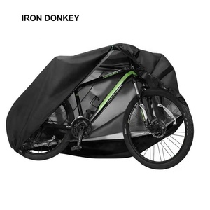 IRONDONKEY 210d 防水防尘户外自行车罩防晒聚酯/尼龙黑色 - Product Image 2