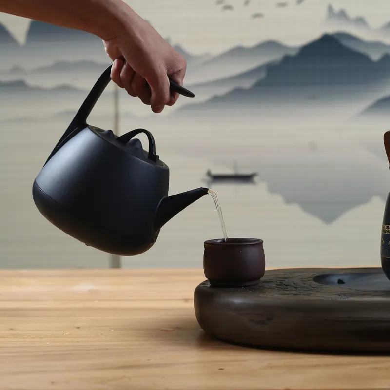 Новый современный чайник для воды и чая, бытовая техника, электрический маленький чайник для горячей воды