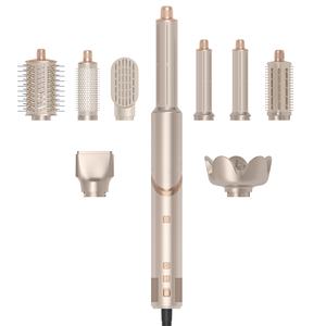 8 em 1 Dobrável Pente de Ar Quente Styler Escova Secador de Cabelo Multi-função Com Auto-Wrap Curler Secagem Rápida Styling Volumizing - Product Image 3
