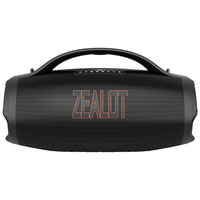 Zealot S98 Altavoz Inalámbrico para Exteriores 5.3 con Luces LED RGB, Resistente al Agua IPX6, 160W, Batería de 36000mAh, Subwoofer Portátil con Bajos Potentes