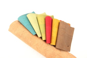 Infocork Thuần Chay Bồ Đào Nha Nhập Khẩu Bánh Mì Tĩnh Mạch Nút Chai PU Tấm Da 0.4Mm Dày Hoa văn Vải Cho Túi Xách Sang Trọng - Product Image 4