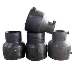 JY 110 Direct Reduction Electrofusion Pipe Fittings Water Supply Head Welding Customizable OEM ODM Injection Molding Technique