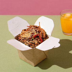 Китайский Ресторан быстрого питания Togo 16oz Одноразовая бумага для пагоды на вынос коробка для лапши - Product Image 1