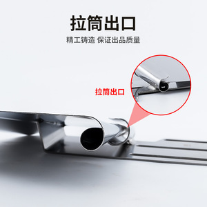Fermeture éclair pliable rapide à ouverture de 10 mm en acier inoxydable pour machine à coudre à plat à double aiguille - Product Image 3