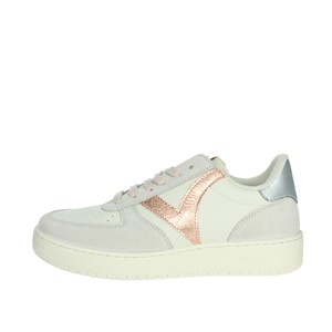 Sneakers Casual da donna 1258222 Beige chiaro/oro con comoda ammortizzazione per camminare con Design leggero soletta in PU - Product Image 1