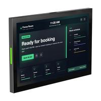 Panel Inteligente Personalizado de 10.1 Pulgadas para Sala de Reuniones con Luz RGB Dual Opcional, Activación Automática por Radar, 4G, PoE y NFC para Oficina y Hotel