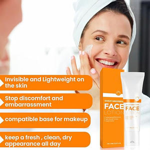 Loción Antitranspirante de Marca Blanca con Ingredientes Botánicos Calmantes y Control de Grasa para Detener la Sudoración Excesiva en el Cuidado Facial Diario - Product Image 3