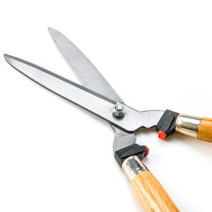 Ciseaux <span class=keywords><strong>de</strong></span> jardinage à lames tranchantes en acier, à manche en bois robuste pour tailler les bordures des buissons - Product Image 3