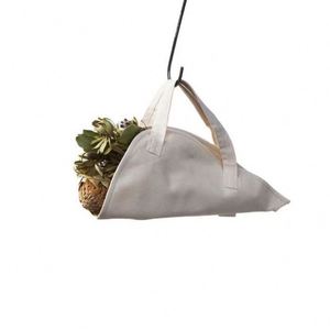 Sac fourre-tout pliable en toile durable pour bouquet de fleurs séchées ou fraîches, sac à main portable et tendance pour l'extérieur, idéal pour fleuriste, 46x22cm, cadeau - Product Image 3