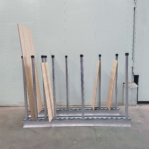 Présentoir industriel à grille à usage moyen en acier réglable 1 couche détachable dalle de pierre marbre protection contre la corrosion empilage - Product Image 2