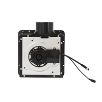 Ventilateur d'extraction de plafond solaire de type tuyau pour salle de bain domestique avec moteur DC étanche