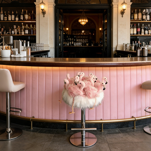 <span class=keywords><strong>Sgabello</strong></span> da Bar a Forma di Animale, Sedia Girevole con Sollevamento di Design Italiano, Arredamento di Lusso per Bancone Bar - Product Image 5